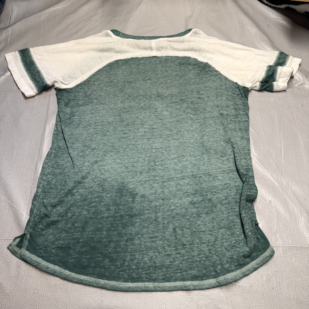 Sable Sky Market Fresh Flowers Graphic Tee Medium Green - Picture 4 of 8